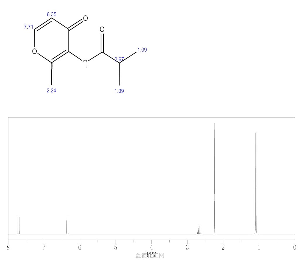 65416-14-0 异丁酸麦芽酚酯 cas号65416-14-0分子式