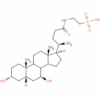 Ethanesulfonic acid,2-[[(3a,5b,7b)-3,7-dihydroxy-24-oxocholan-24-yl]amino]-