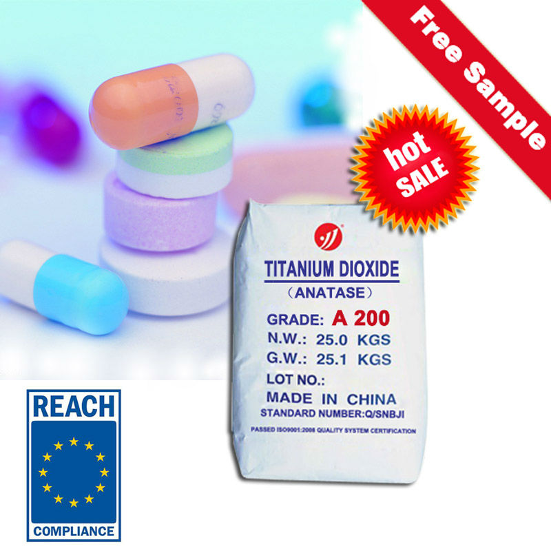 Food Grade Tio2 food grade titanium dioxide 13463-67-7 Purity 99% Yuejiang 25KG/paper ...