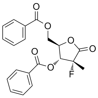 ((2R,3R,4R)-3-(benzoyloxy)-4-fluoro-4-methyl-5-oxotetrahydrofuran-2-yl) methyl benzoate