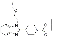 tert-butyl 4-(1-(2-ethoxyethyl)-1H-benzo[d]iMidazol-2-yl)piperidine-1-carboxylate