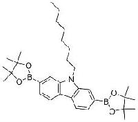 9-Octylcarbazole-2,7-diboronic acid dipinacol ester[406726-92-9]