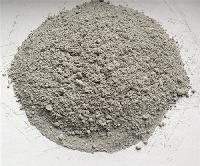 Undensified silica fume use in refractory