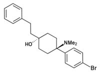 4-(4-bromophenyl)-4-(dimethylamino)-1-(2-phenylethyl)cyclohexanol