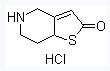 5,6,7,7a-tetrahydrothieno[3,2-c]pyridine-2(4H)-one hydrochloride
