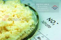 Water treatment chemicals for nitrate removal chelating resin