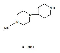 Piperazine,1-methyl-4-(4-piperidinyl)-, monohydrochloride (9CI)