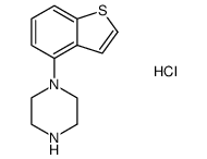 Piperazine, 1-benzo[b]thien-4-yl-, hydrochloride