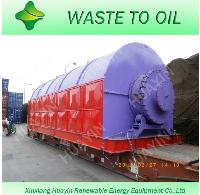 scrap tire processing to fuel oil machine with high oil rate
