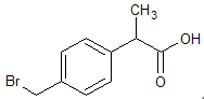 2- (4-Bromomethyl) Phenylpropionic Acid