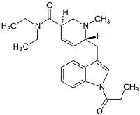 N,N-diethyl-7-methyl-4-propanoyl-6,6a,8,9-tetrahydroindolo[4,3-fg]quinoline-9-carboxamide
