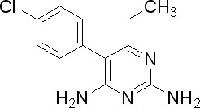 2,4-Pyrimidinediamine,5-(4-chlorophenyl)-6-ethyl-