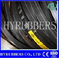 Classical rubber wrapped V-belt manufacture