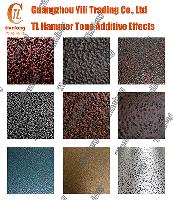 Hammer tone texture additives for powder coating usage