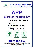 Melamine Resin Coated Ammonium Polyphosphate 671