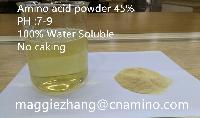 Alkaline Compound Amino Acid Powder 45% Organic Fertilizer 100% water soluble (NO Caking)