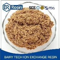 Chromium waste water recycling resin
