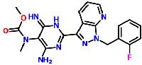 Carbamic acid,N-[4,6-diamino-2-[1-[(2-fluorophenyl)methyl]-1H-pyrazolo[3,4-b]pyridin-3-yl]-5-pyrimidinyl]-N-methyl-,methyl ester