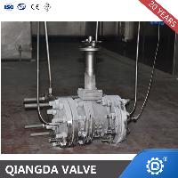 High temperature metal seat trunnion mounted Cryogenic ball valve