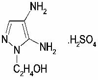 4,5-Diamino-1-(2-hydroxyethyl) pyrazole sulfate
