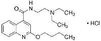 Cinchocaine hydrochloride Dibucaine Hydrochloride 2-Butoxy-N-(2-diethylaminoethyl)-4-quinolinecarboxamide hydrochloride, Cinchocaine hydrochloride, Dibucaine hydrochloride