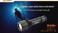 OrcaTorch portable magnetic controlled flashlight
