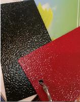 outdoor use black red texture powder coating
