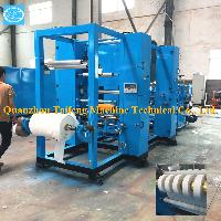 Cigarette paper printing and gluing machine