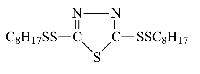 POUPC 6001-8 metal Deactivator 2,5-Bis(octyldithio)-1,3,4-thiadiazole DMTD derivative